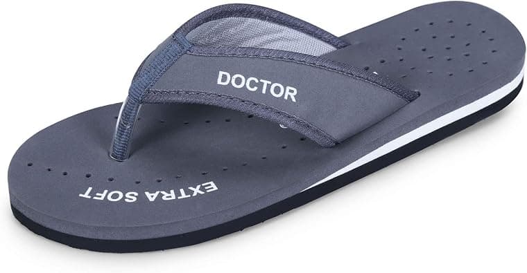 DOCTOR EXTRA SOFT Doctor Slippers for Women Orthopedic Diabetic Pregnancy Non Slip Lightweight Comfortable Flat Casual Stylish Dr Chappals and House Flip flops For Ladies and Girl’s D-22 on Amazon.ae - Price Tracker