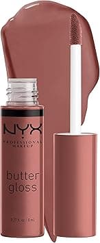 NYX PROFESSIONAL MAKEUP Butter Gloss Brown Sugar, Non-Sticky Lip Gloss - Spiked Toffee (Brown Mauve) on Amazon.ae - Price Tracker