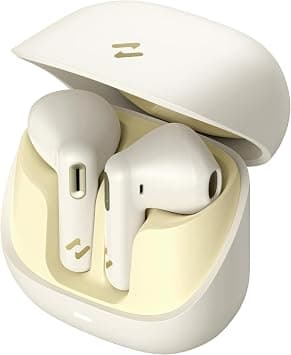 Havit TW905 BT 5.3 Mini Bluetooth Earbuds with Smart Touch Control, Game Mode, Low Latency 60ms, Noise Cancelling, Waterproof Design, Bluetooth 5.3 Wireless Earphones for Gaming, Music, Calls - Beige on Amazon.ae - Price Tracker