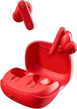 Skullcandy Smokinβ Buds Wireless Earbuds, Bluetooth Headphones, Noise Isolating Fit, Up to 20 Hours Battery, IPX4 Sweat and Water Resistant, Microphone for iPhone Android - Flame - Amazon.ae Price Tracker