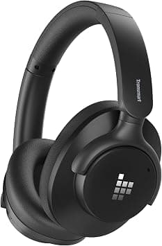 Tronsmart Q20S Hybrid Active Noise Cancelling Headphones, Wireless Over Ear Headphones with Mic, Hi-Res Audio, 60H Playtime, Deep Bass Custom EQ via App, Comfort Fit, for Travel Home Office (Black) on Amazon.ae - Price Tracker