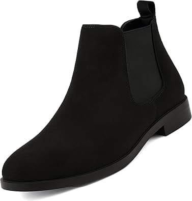 Kraasa Men's Slip On Fashion Chelsea Boots | High Tops, Soft Cushioned Insole, Comfortable Fit, Trendy, Stylish Boots on Amazon.ae - Price Tracker