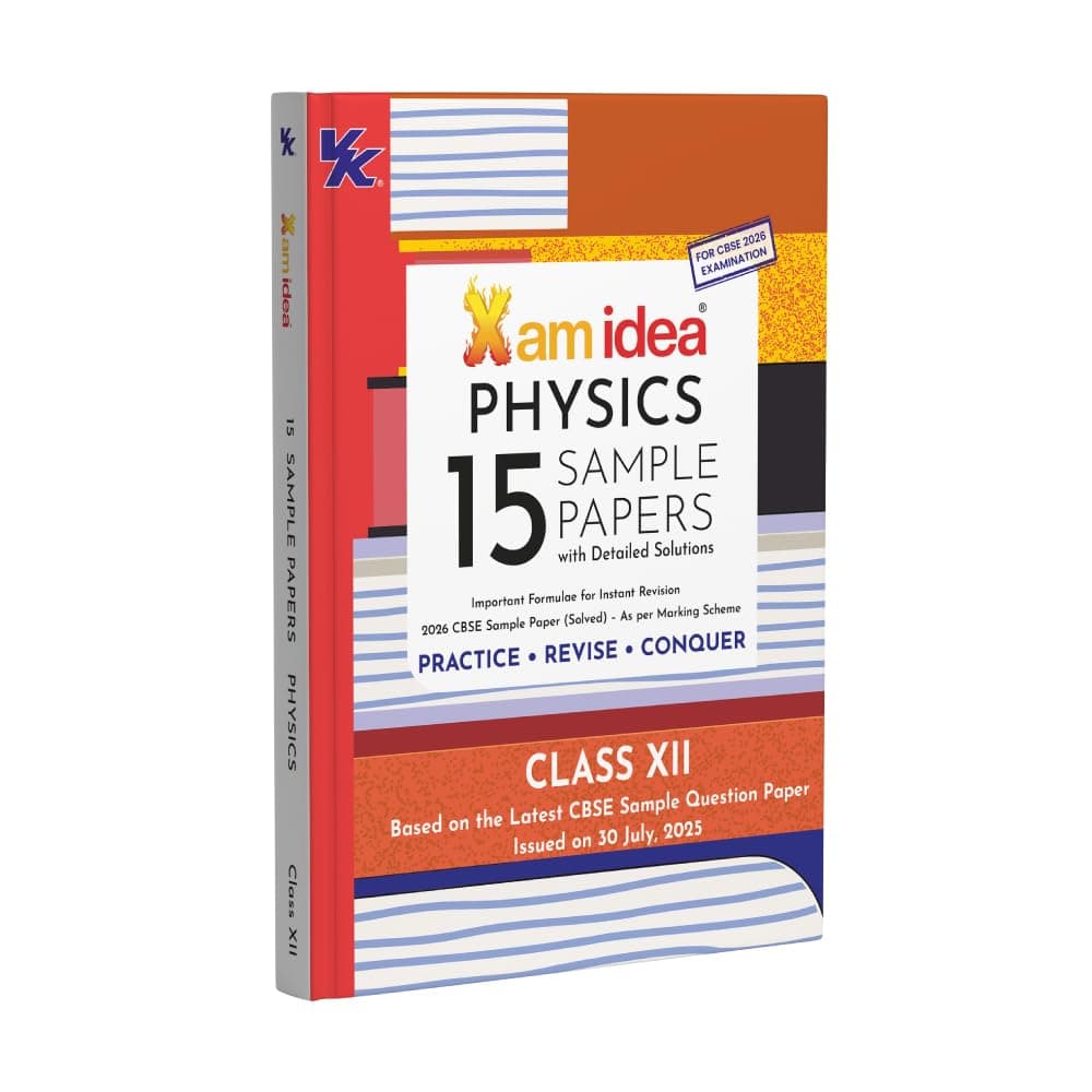 Xam idea CBSE 15 Sample Question Papers Class 12 Physics for 2026 Board Exams (As per the latest CBSE SQP) Detailed Solutions | With Solved Board Paper 2025 | Important Formulae for Instant Revision on Amazon.ae - Price Tracker