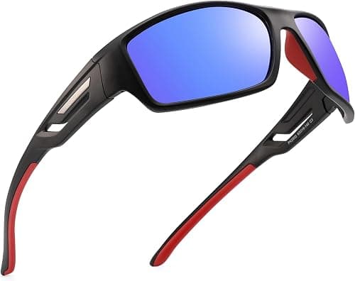 PUKCLAR Polarised Sports Sunglasses for Men Women - Lightweight TR90 Frame, UV400 Protection, Spring Hinges for Driving Cycling Running on Amazon - Best Deal Finder