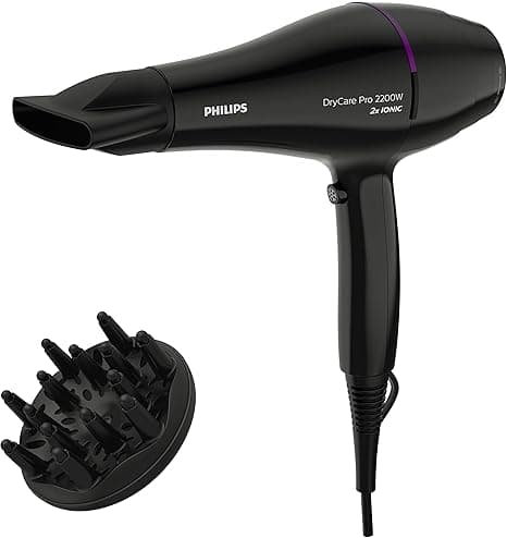 Philips Advanced Drycare Pro Hairdryer, 2200 W, Black, BHD274 on Amazon.ae - Price Tracker