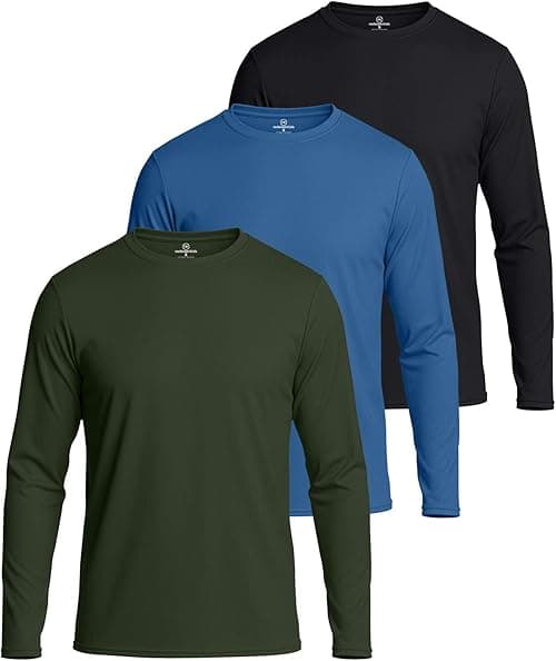 Real Essentials 3 Pack: Men's Quick-Dry Short Sleeve Athletic Performance Polo Shirt (Available in Big & Tall) on Amazon.ae - Price Tracker