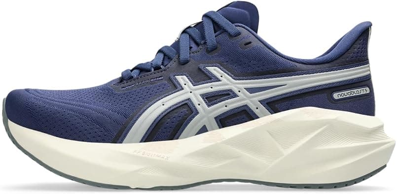ASICS Women's Novablast 5 Sneaker, Indigo Blue/Seal Grey, 42.5 EU على أمازون - دليلك لأفضل العروض