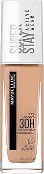 Maybelline New York Super Stay Full Coverage Liquid Foundation Active Wear Makeup, Up to 30Hr Wear, Transfer, Sweat & Water Resistant, Matte Finish, Buff Beige, 1 Count on Amazon.ae - Price Tracker