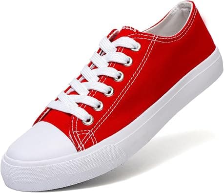 Canvas Shoes for Women Casual Low Top Women's Fashion Sneakers for Women on Amazon.ae - Price Tracker