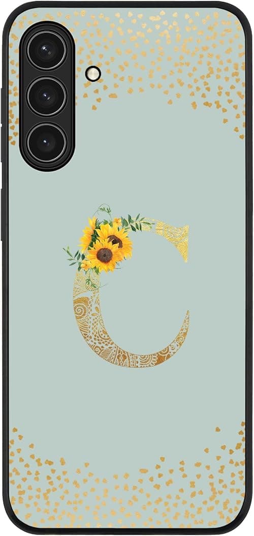 Stylizedd Case Compatible with Samsung Galaxy A17 / A17 4G / M17 Rugged cover Slim fit Camera Protection, Shockproof Thin Phone Case - Custom Floral Monogram - C (Light Grey) on Amazon.ae - Price Tracker
