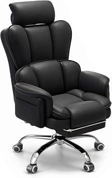 OYDAS Office Chair with 3-in-1 Protective Tech Fabric Adjustable Lumbar Support Footrest 90°-135° Recline Ergonomic and Comfortable for Home Apartment Bedroom Study Gaming على Amazon.ae - متتبع الأسعار