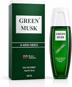 Ramco Green Musk Apparel Perfume Spray For Men, 100ml (Floral, Fresh, Green, Sweet) على Amazon.ae - متتبع الأسعار