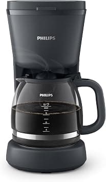Philips Drip Coffee Maker - 1.2 Liter Capacity, Up to 10 Coffee Cups, Glass Jar, Auto Shut Off Function, Keep Warm Function, Black - HD7430/90 - Amazon.ae Price Tracker
