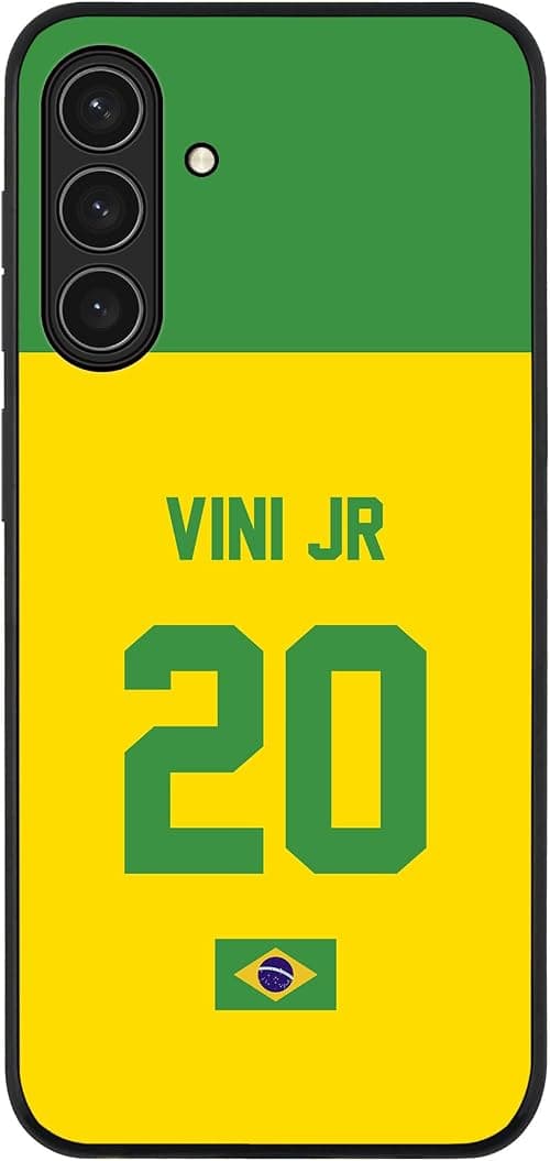 Stylizedd Case Compatible with Samsung Galaxy A17 / A17 4G / M17 Rugged cover Slim fit Camera Protection, Shockproof Thin Phone Case for Samsung Galaxy A17 / A17 4G / M17- Football - Brazil, Vini Jr on Amazon.ae - Price Tracker