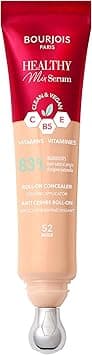 Bourjois Healthy Mix 2-in-1 Serum Concealer, Smooths Fine Lines and Wrinkles over Time, Refreshes Under-Eye Area, Caffeine, Vitamins C, E and B5, Vegan, Cooling Applicator, Beige, 13ml (0.44 oz) on Amazon.ae - Price Tracker