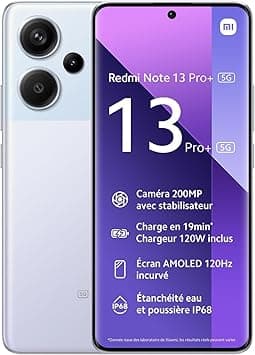 Xiaomi Redmi Note 13 Pro+ 5G (256GB + 8GB) 6.67" 200Mp Triple (for Tmobile Mint Tello & Global) Global Version Unlocked (Aurora Purple) on Amazon.ae - Price Tracker