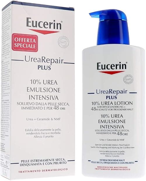 Eucerin UreaRepair Plus 10% Urea Intensive Body Emulsion 400 ml Promo على Amazon.ae - متتبع الأسعار
