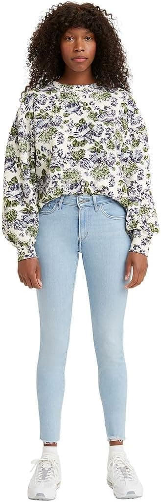 Levi's® Womens Blue 711 Skinny Fit Jeans on Amazon.ae - Price Tracker