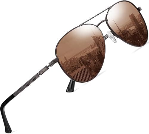 DUCO Sunglasses for Men Aviator Glasses Polarised Men's Sunglasses Women on Amazon - Best Deal Finder