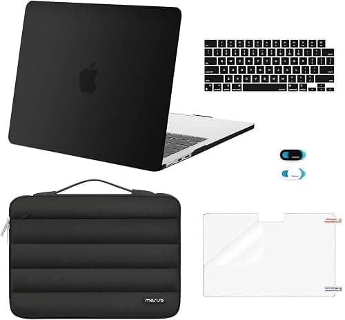 MOSISO Compatible with MacBook Air 13 inch Case 2026-2022, Black on Amazon.ae - Price Tracker