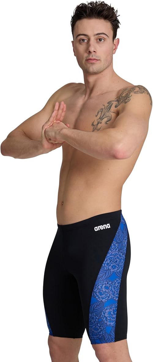 ARENA Men's Standard Performance Hydrangea Bouquet Swim Jammer Athletic Swimwear Bathing Suit on Amazon - Best Deal Finder