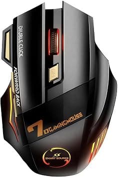 Wireless Gaming Mouse, Rechargeable RGB, 3200 DPI, Triple-Mode on Amazon - Best Deal Finder
