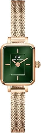 Daniel Wellington Quadro Watch Gold Double Plated Stainless Steel (316L) on Amazon.ae - Price Tracker