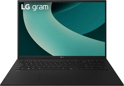 LG gram 17-inch Thin and Lightweight Laptop Computer, Intel Evo Edition Powered by Intel Core Ultra7 255H Processor, Windows 11 Home, 16GB RAM, 1TB SSD - Obsidian Black على Amazon.ae - متتبع الأسعار