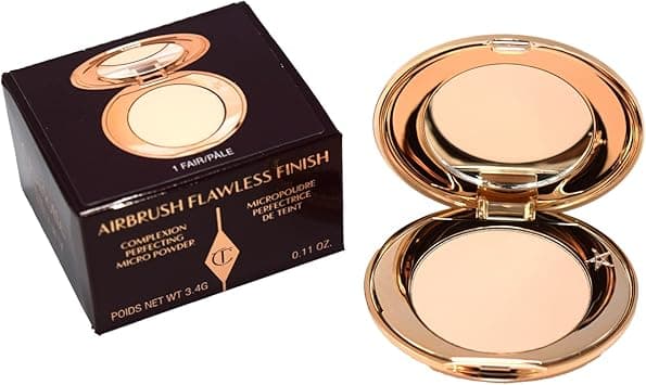 Charlotte Tilbury Mini Airbrush Flawless Finish Setting Pressed Compact Makeup Face Powder for Women - 1 Fair on Amazon.ae - Price Tracker