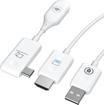 NALACAL HDMI Wireless Extender,Wireless HDMI Transmitter and Receiver 30m/98ft HD 1080p Support 2.4/5GHz Streaming Video and Audio to Projector/HDTVMonitor for Laptop/Camera/Phone على Amazon.ae - متتبع الأسعار