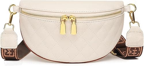 Eslcorri Small Crossbody Sling Bag for Women Trendy - Fanny Packs Leather Chest Belt Bum Bag Anti Theft Purse for Travel on Amazon.ae - Price Tracker