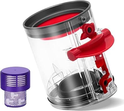 Dust Container for Dyson V12 SV18 SV20 Detect Slim/V10 Digital Slim Container Spare Parts Dust Bin Accessories Vacuum Cleaner Waste Bin Replacement Slim Bin Assembley Part No. 965272-01 - متتبع أسعار Amazon.sa