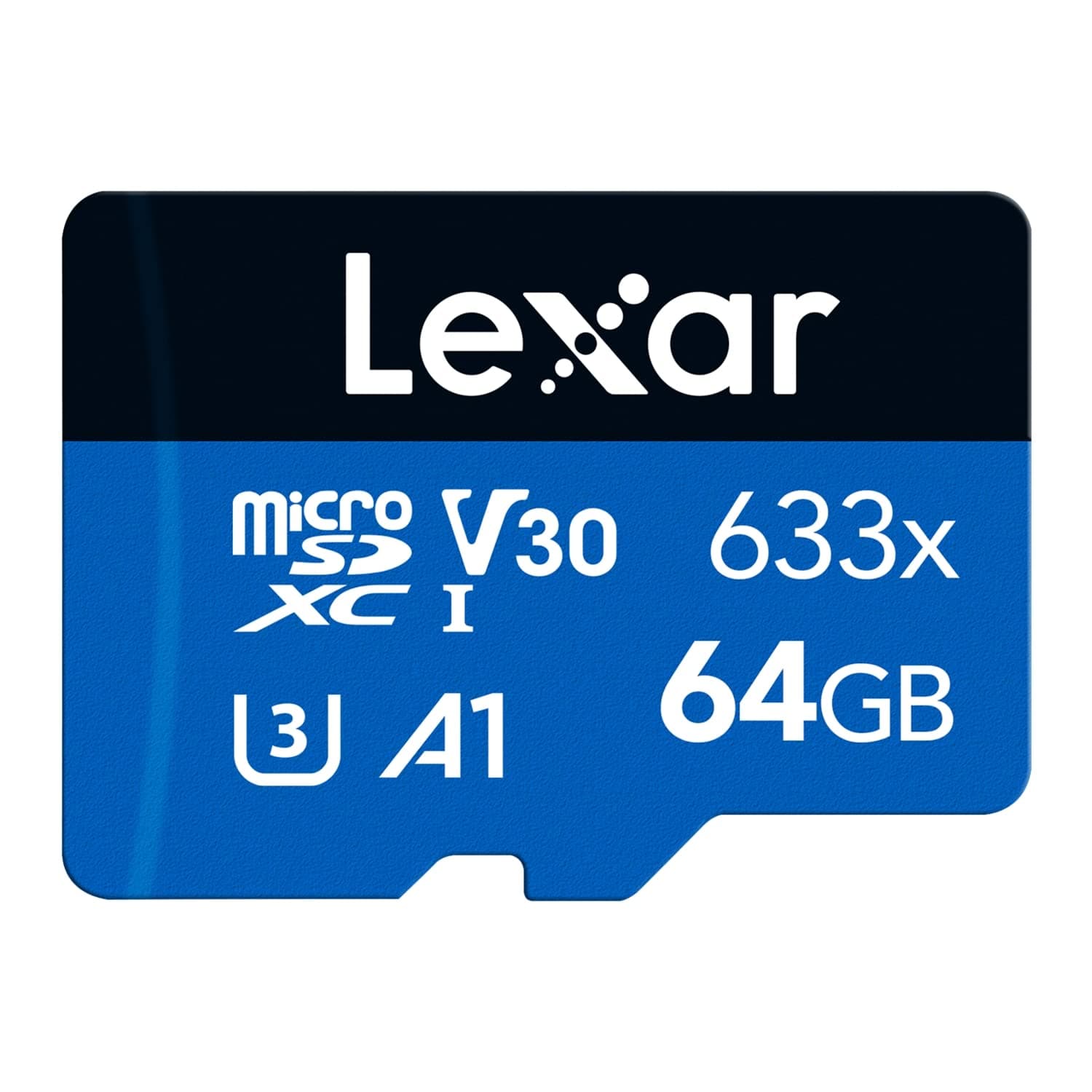 Lexar 633x 64GB Micro SD Card, microSDXC UHS-I Card W/O SD Adapter, microSD Memory Card up to 100MB/s Read, A1, Class 10, U3, V30, TF Card for Smartphones/Tablets/IP Cameras (LMS0633064G-BNNAA) on Amazon.ae - Price Tracker