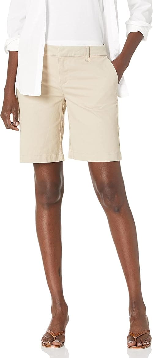 Tommy Hilfiger womens Hollywood 9" Chino Short - Solid Casual Shorts on Amazon.ae - Price Tracker