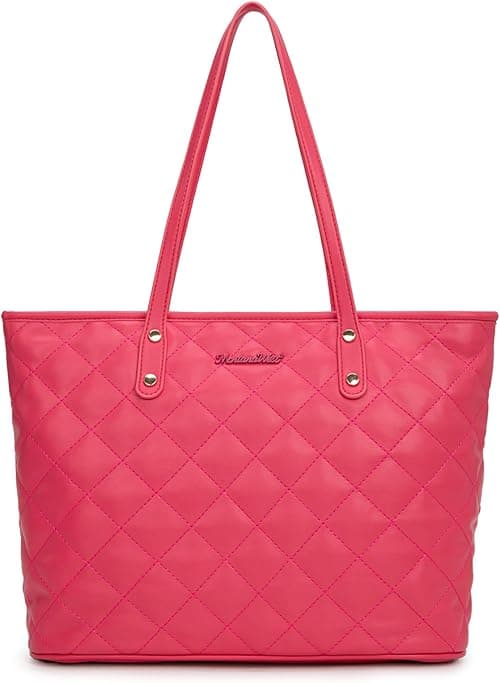Montana West Quilted Handbag for Women Tote Purse Shoulder Bag Large Fashion Hobo on Amazon.ae - Price Tracker