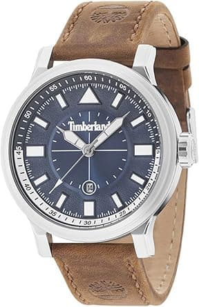 Timberland Men's TBL.15248JS/03 Year-Round Analog Quartz Brown Watch on Amazon.ae - Price Tracker