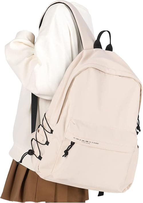 VECAVE Lightweight Casual Laptop Backpack Purse for Women,Travel Backpack with laptop compartment | Water Resistant Lightweight Cute College Secondary High Bookbags for Teenage Travel Laptop Work Back Pack Casual Daypack on Amazon.ae - Price Tracker