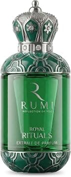 Rasasi Rumi Royal Rituals Eau De Parfum Spray for Unisex, 100ml, Warm Spicy Oriental Blend with Aqueous, Bergamot and Patchouli, Long-Lasting Luxury Scent - By I'm Rasasi - Amazon.ae Price Tracker