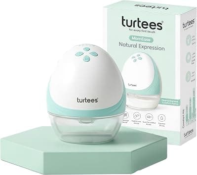 MomEase Wearable Electric Breast Pump with Heating Therapy, Hands-Free In-Bra Milk Pump for Moms, 4 Pumping Modes, 9 Suction Levels, USB Rechargeable, Quiet & Portable (Pack of 1) on Amazon.ae - Price Tracker