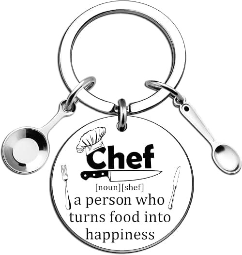 Chef Gifts for Men Women Funny Chef Keychain Gift for Cooking Lovers Cool Stuff Unique Birthday Gifts for Chefs Small Chefs Decor Accessories on Amazon - Best Deal Finder