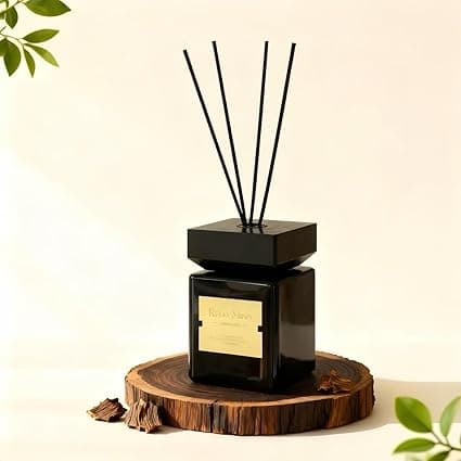 Reed Diffuser Set 200ml (one pack) for livingroom Air Fresheners, Oil Diffuser Sticks | Sandalwood & Ebony Scent Home Fragrance with Sticks Defusers | House Bedroom Office Shelf Decor on Amazon.ae - Price Tracker