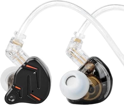 KZ ZST PRO X in Ear Monitor Headphones, 1BA 1DD Hybrid Driver Wired Gaming Earbuds, Deep Bass Sound Wired Earbuds, HiFi IEM for Gaming Music Video Singer Musician Drummer (USBC with mic, Black Gold) on Amazon.ae - Price Tracker
