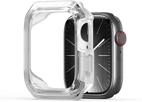 DUX DUCIS Tamo Series Watch Case for Apple Watch Series 11/10 (42MM) – Shockproof Transparent Protective Cover with Corner Cushion Design, Scratch Resistance - Transparent White on Amazon.ae - Price Tracker