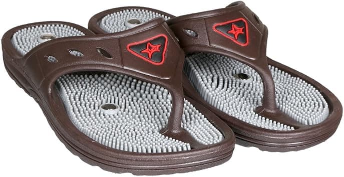 Medicated Acupressure Sandals for Women & Men —Plantar Fasciitis, Neuropathy & Arthritis Relief |Reflexology Massage|Shiatsu Acupoint | Heel & Back Pain Relief |Boost Circulation|Therapeutic Footwear on Amazon.ae - Price Tracker