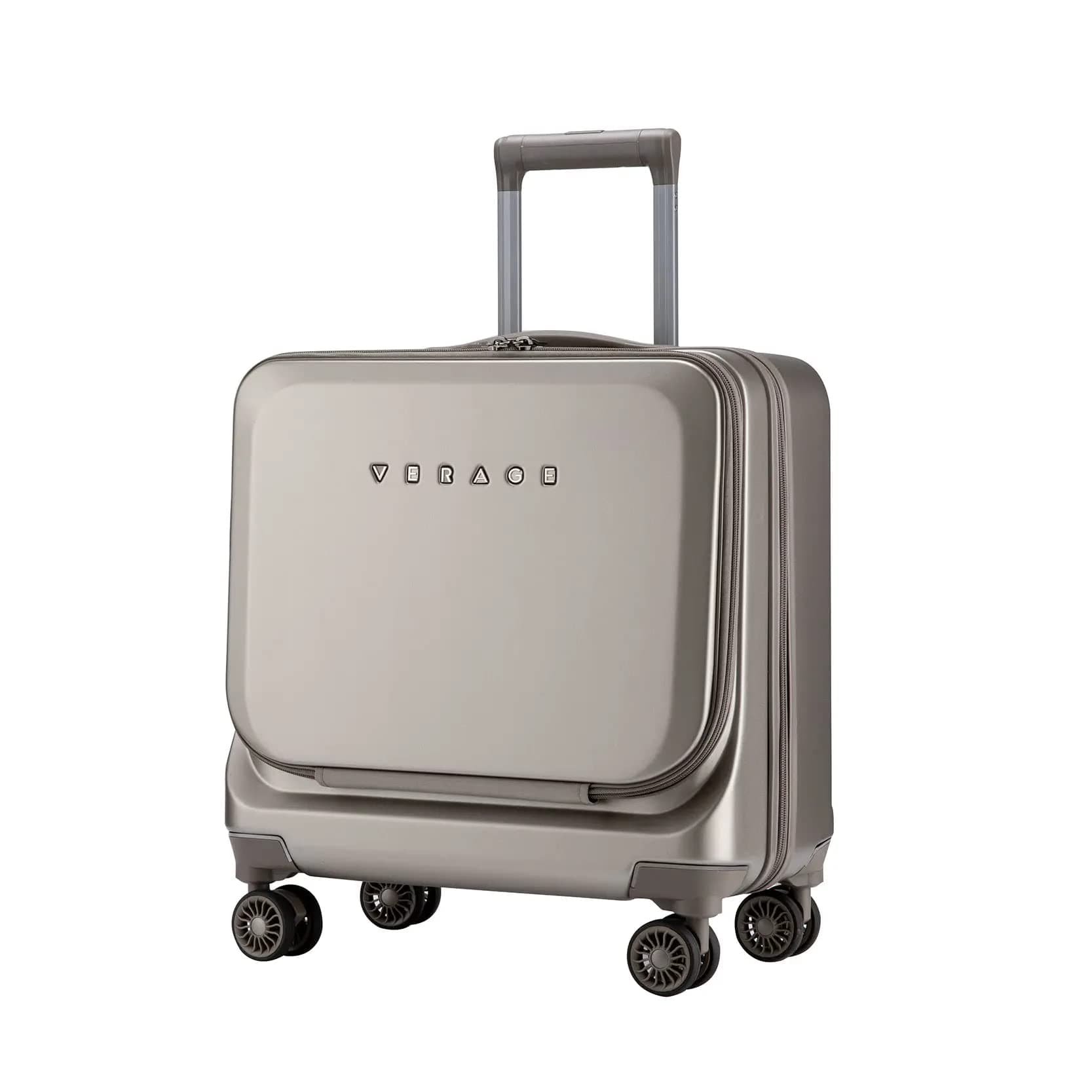 VERAGE laptop trolley bag Strong shell Front Pocket with Laptop Compartment & USB Port rolling laptop bag for business and office(48x42x25cms) on Amazon.ae - Price Tracker