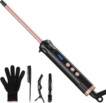 Small Curling Wand 3/8 Inch, Thin Curling Iron for Tight Curls on Amazon.ae - Price Tracker