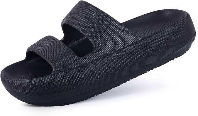 Shevalues Cloud Slides for Women with Arch Support Pillow Soft Slip on Sandals Lightweight Summer Slippers for Plantar on Amazon.ae - Price Tracker