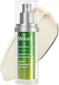 Murad Retinol Youth Renewal Serum - Resurgence Anti-Aging Serum for Lines and Wrinkles -Retinol Serum for Face and Neck for Smoother Skin, 1.0 Fl Oz على Amazon.ae - متتبع الأسعار