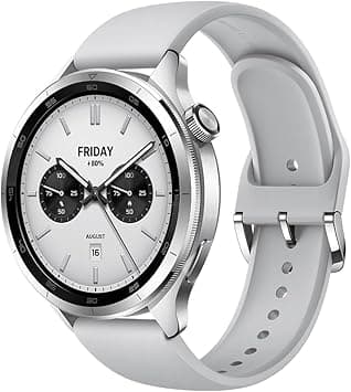 Xiaomi Watch S4 Silver |Smartwatch| 1.43" AMOLED display, Long battery life, Bluetooth calling, Noise reduction, Advanced health detection, 15 days battery life on Amazon.ae - Price Tracker