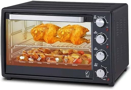 Electric Oven Toaster Grill, 42L Multi-Function Convection Oven with Rotisserie, Baking, Broiling على أمازون - دليلك لأفضل العروض